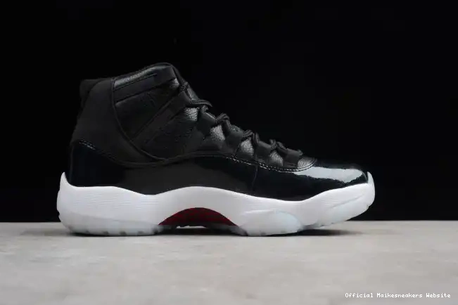 Official Maikesneakers mens Retro Jordan 11 black Air 378037-002 